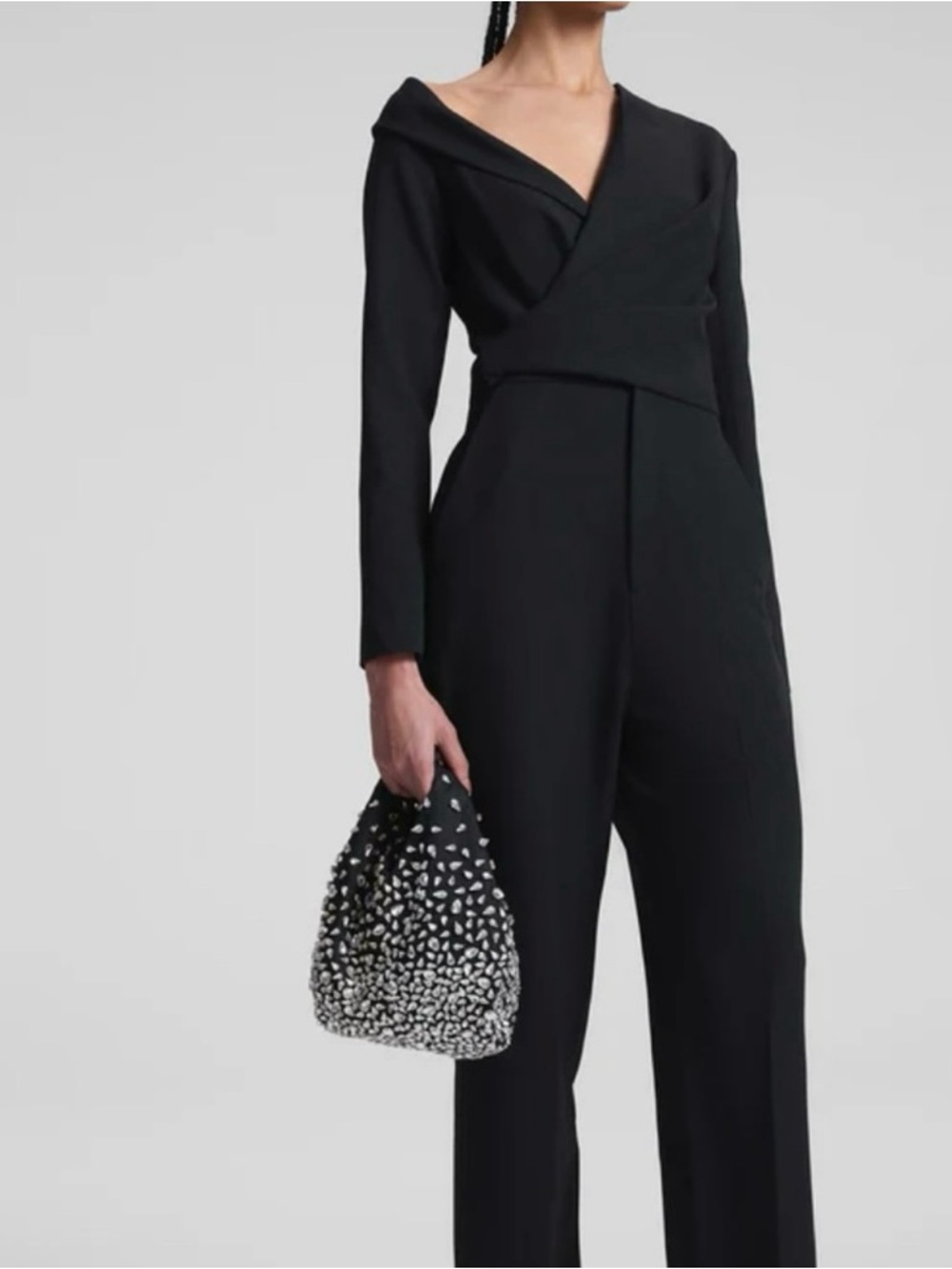 A.L.C Skyla Asymmetric Wrap Jumpsuit